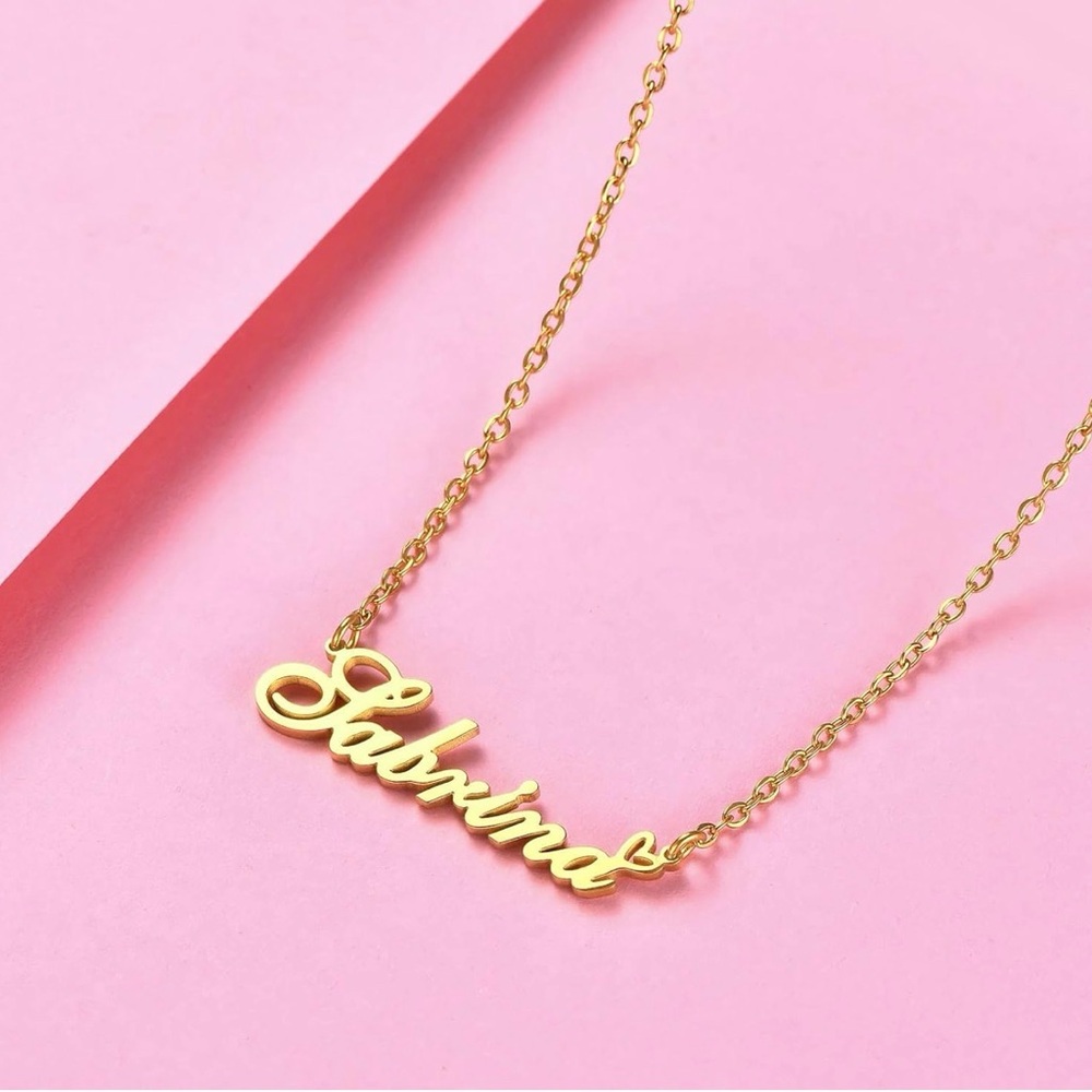 Gold Name Necklace